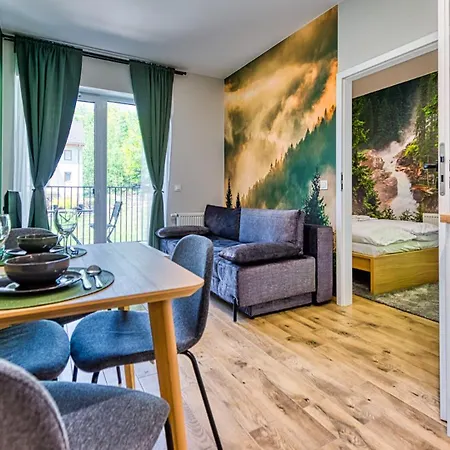 Апартаменты Apartament Ostoja Parku Kasprowicza- Z Basenem , Jacuzzi I Sauna